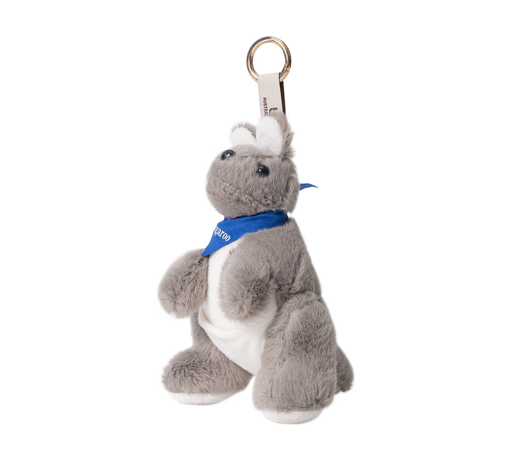 AUSTRALIAN SHEPHERD® Cute Scarfed Plush Kangaroo Keyrings UGG AUSTRALIAN SHEPHERD