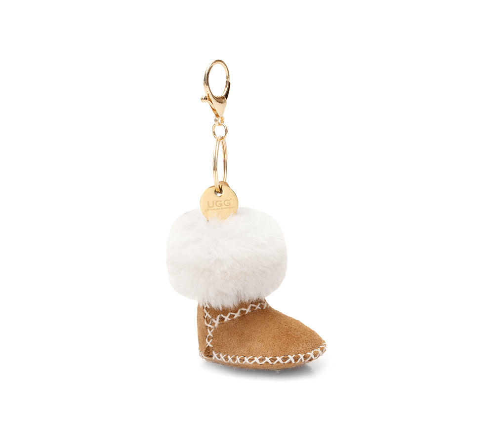 AUSTRALIAN SHEPHERD® UGG Keychain Sheepskin Fluffy Boris UGG AUSTRALIAN SHEPHERD