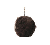 AUSTRALIAN SHEPHERD® Fluffy Sheepskin Wool Roun Keyring UGG AUSTRALIAN SHEPHERD
