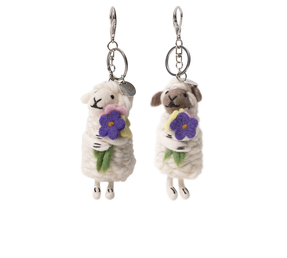 Australian Shepherd® Cute Plush Wolly Keyring UGG AUSTRALIAN SHEPHERD