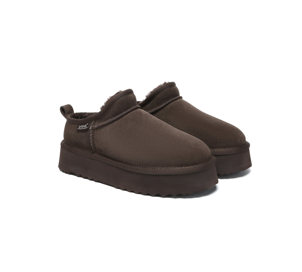 AUSTRALIAN SHEPHERD® UGG Boots Low Cut Ankle Classic Platform Nano