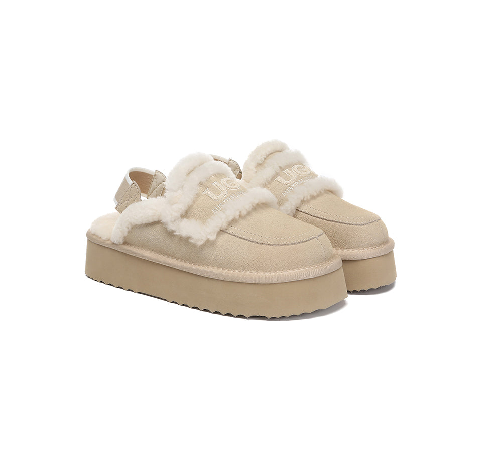 AUSTRALIAN SHEPHERD® UGG Slippers Women Removable Strap Slingback
