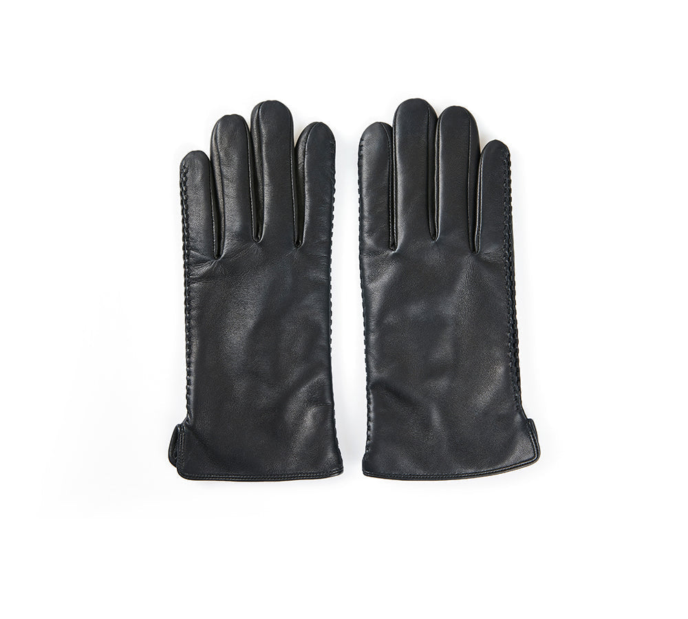 Accessories - Sheepskin Wool Women Leather Gloves Benjamin