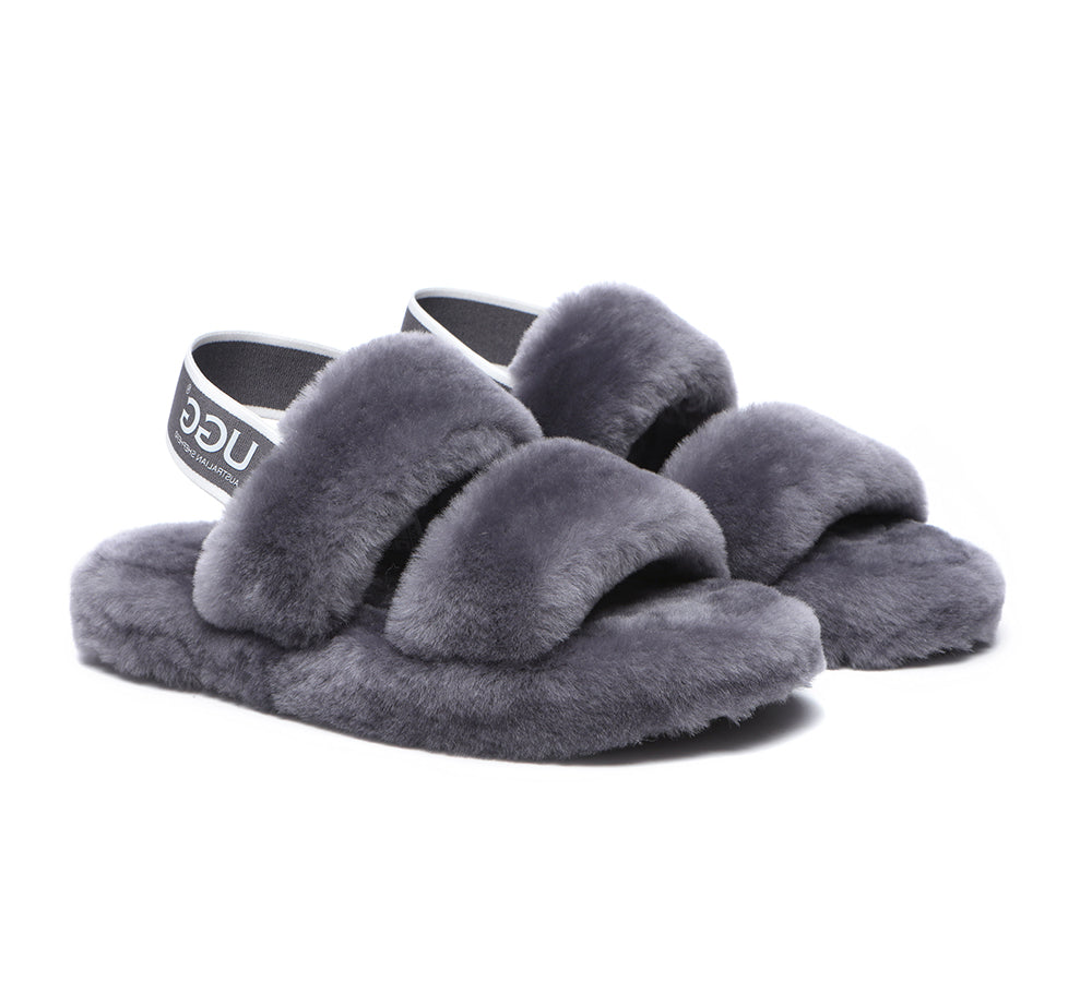 Slingback Fluffy Slides Women Lonnie – UGG EXPRESS NZ