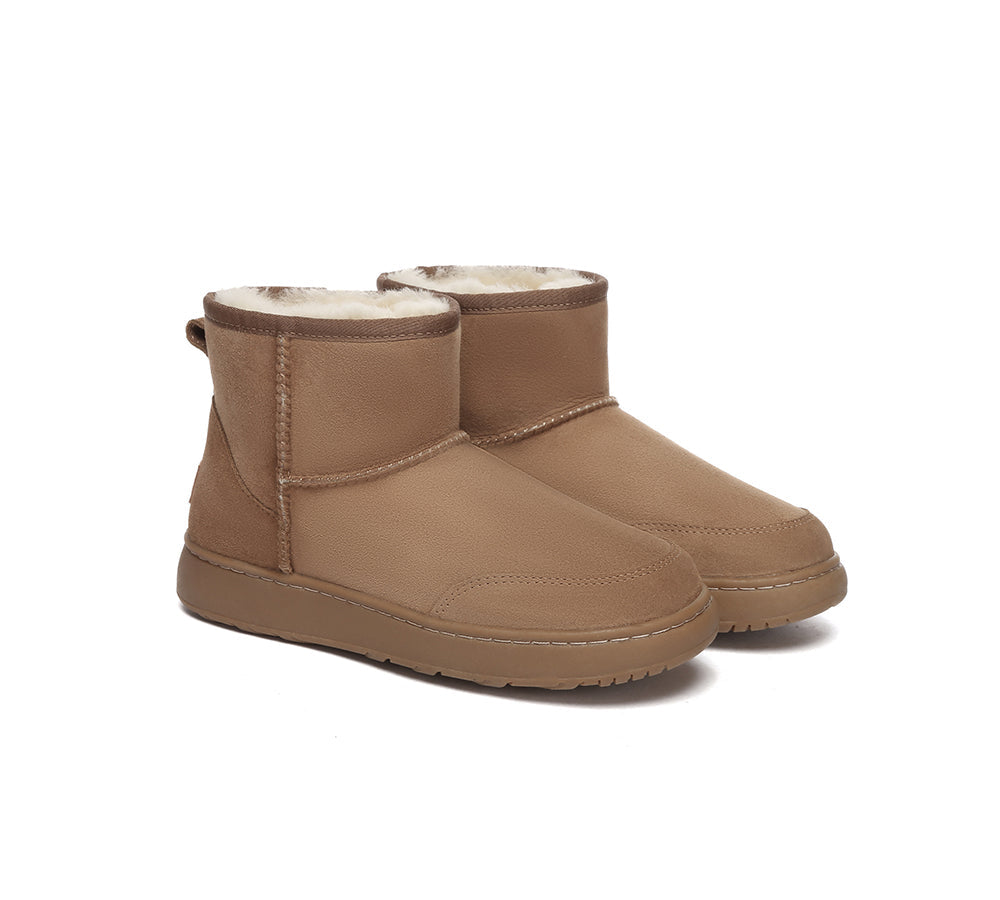 AUSTRALIAN SHEPHERD® UGG Sheepskin Wool Ankle Mini Classic Outdoor