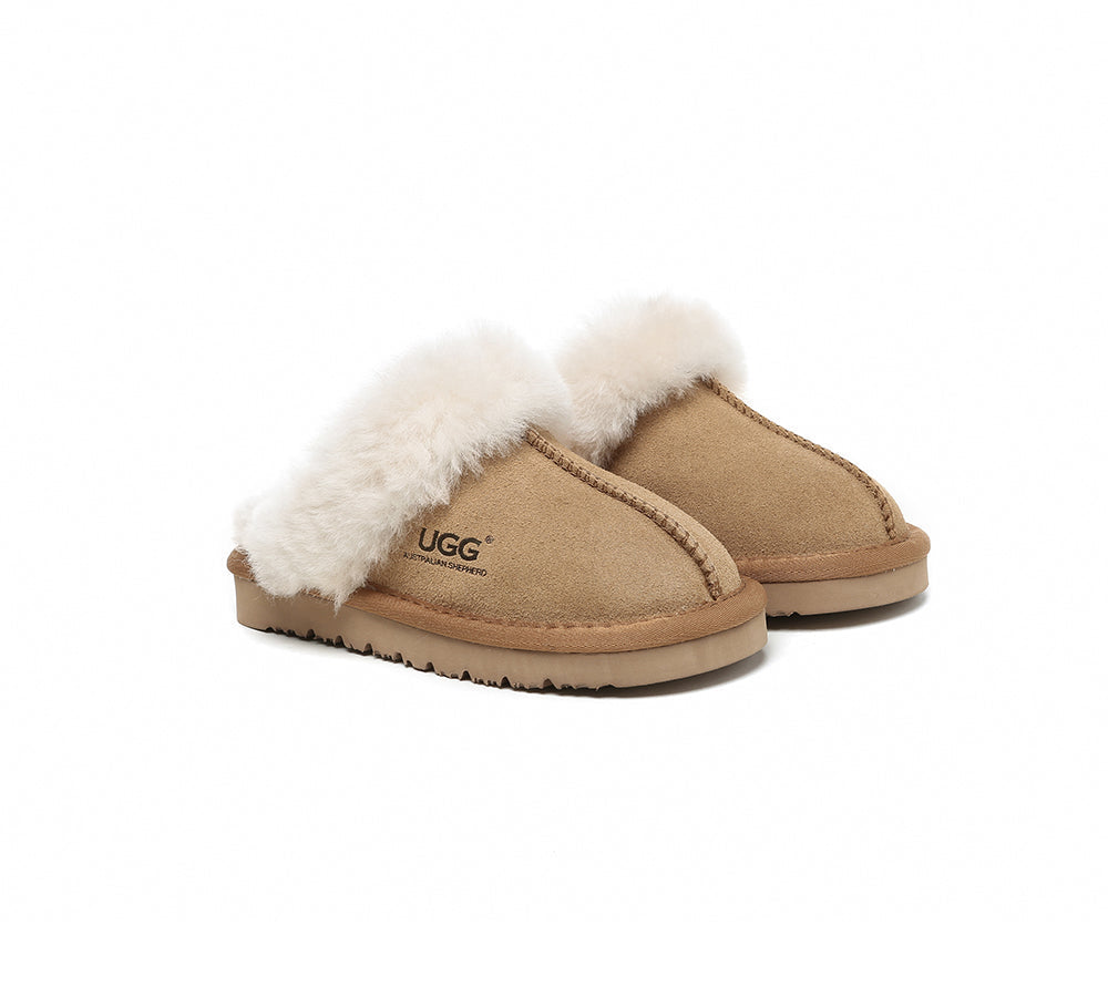UGG Slippers Kids Australian Sheepskin Wool Muffin – UGG EXPRESS NZ