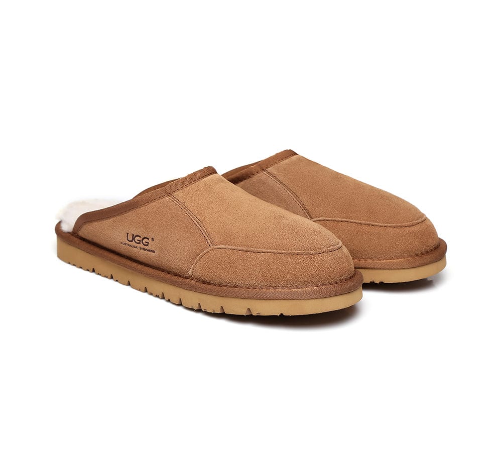 Ugg Scuff Neiman Marcus Mens Slippers Ugg Scuff Leather Mens