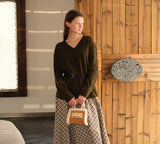 AUSTRALIAN SHEPHERD® Women Fluffy Shearling Strap Over Shoulder Bag Momo UGG AUSTRALIAN SHEPHERD