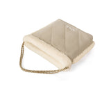 AUSTRALIAN SHEPHERD® Suede Shearling Tote Bag Over Shoulder Diana UGG AUSTRALIAN SHEPHERD