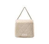 AUSTRALIAN SHEPHERD® Suede Shearling Tote Bag Over Shoulder Diana UGG AUSTRALIAN SHEPHERD