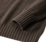 EVERAU® Men Cashmere Yak Wool Blend Winter Moola Sweater EVERAU