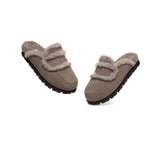 AUSTRALIAN SHEPHERD® UGG Women Sheepskin Wool Shearling Lined Slippers Remi