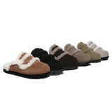 AUSTRALIAN SHEPHERD® UGG Women Sheepskin Wool Shearling Lined Slippers Remi