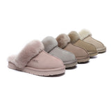 UGG Slippers Australia Premium Sheepskin Women Muffin Slipper Special