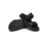 EVERAU® Women Slides Leather Padded Twist Slip-on Sandals Eloise