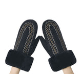 AUSTRALIAN SHEPHERD® Fluffy Sheepskin Wool Mittens Nuttoa UGG AUSTRALIAN SHEPHERD