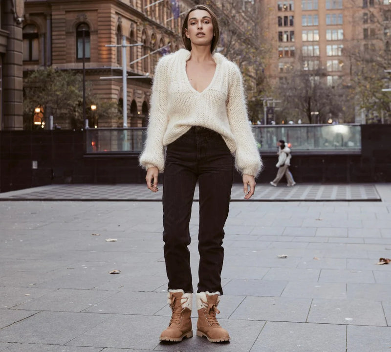 UGG Women Fashion Chunky Boots Mina