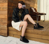 AUSTRALIAN SHEPHERD® UGG Boots Sheepskin Wool Shearling Lined Ankle Ultra Mini Darby UGG AUSTRALIAN SHEPHERD