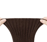 EVERAU® Women Stretchy Ribbed Knit Thick Leg Warmers
