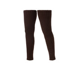 EVERAU® Women Stretchy Ribbed Knit Thick Leg Warmers
