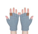 EVERAU® Fingerless Ultra Plush Knit Ewe Gloves