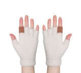 EVERAU® Fingerless Ultra Plush Knit Ewe Gloves