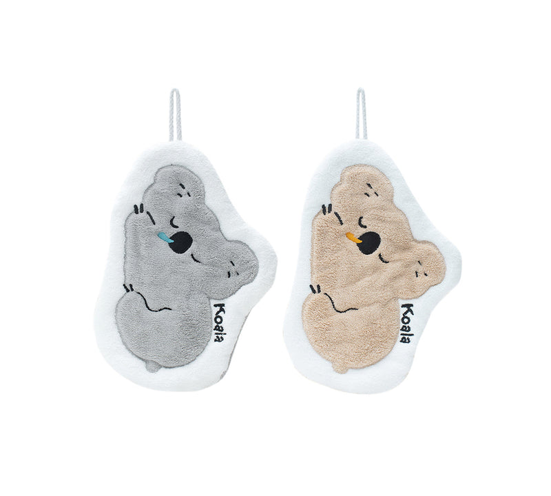 EVERAU® Plush Koala Hand Towel
