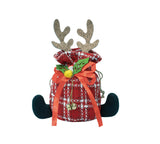 🎁 EVERAU® Christmas Reindeer Check Drawstring Bag (100% off)