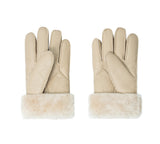 AUSTRALIAN SHEPHERD® Leather Fluffy  Stitching Gloves UGG AUSTRALIAN SHEPHERD