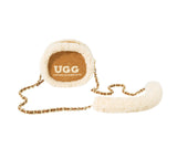 AUSTRALIAN SHEPHERD® Women Fluffy Wool Over Shoulder Ovelle Bag UGG AUSTRALIAN SHEPHERD