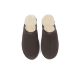 AUSTRALIAN SHEPHERD® UGG Men Sheepskin Wool Slippers Cruz