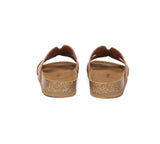 EVERAU® Women Slides Leather Flat Heidy