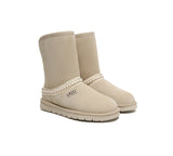 AUSTRALIAN SHEPHERD® UGG Boots Sheepskin Wool Knitted Isleen