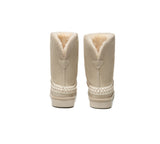 AUSTRALIAN SHEPHERD® UGG Boots Sheepskin Wool Knitted Isleen