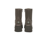 UGG EVERAU® UGG Boots Short Zipper Chunky Platform Yuana