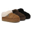 UGG EVERAU® UGG Slippers Women Sheepskin Wool Collar Ankle Platform Ulrika