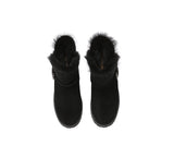 EVERAU® UGG Boots Women Sheepskin Wool Buckle Decor Ankle Polarwalk - UGG EXPRESS