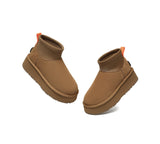 UGG EVERAU® UGG Boots Women Sheepskin Wool Stretchy Ankle Mini Platform Ethel