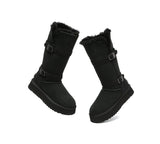 UGG EVERAU® UGG Boots Women Sheepskin Wool Knee High Platform Tall Valerie