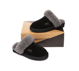 UGG Slippers Australia Premium Sheepskin Unisex Muffin Scuff