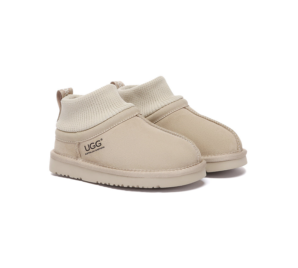 UGG AUSTRALIAN SHEPHERD イヤーマフ AUSTRALIAN SHEPHERD® UGG Slippers Kids Sheepskin Wool