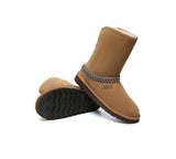 AUSTRALIAN SHEPHERD® UGG Boots Sheepskin Wool Knitted Isleen