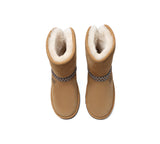 AUSTRALIAN SHEPHERD® UGG Boots Sheepskin Wool Knitted Isleen