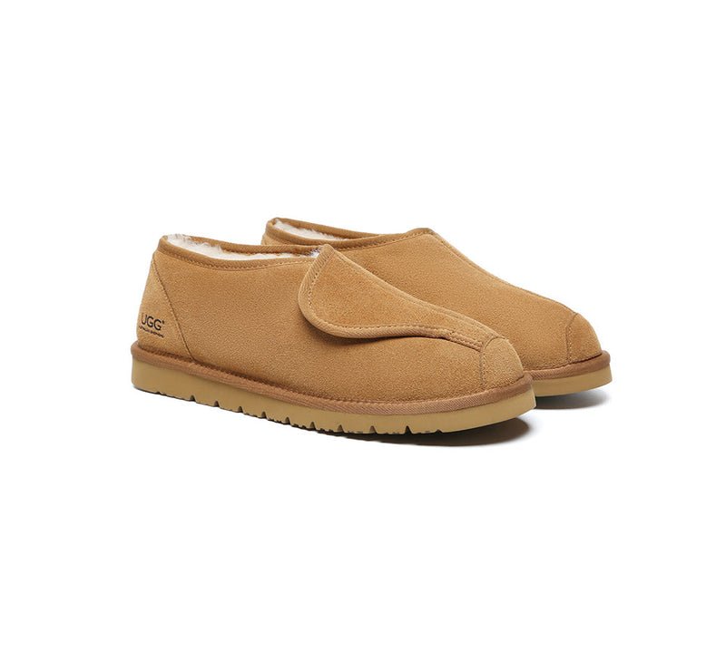 AUSTRALIAN SHEPHERD® UGG Slippers Sheepskin Wool Adjustable Tristen