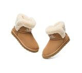 AUSTRALIAN SHEPHERD® UGG Boots Sheepskin Wool Shearling Lined Ankle Mini Oatha
