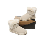 AUSTRALIAN SHEPHERD® UGG Boots Sheepskin Wool Shearling Lined Ankle Mini Oatha