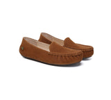 EVERAU® Women Suede Leather Moccasins Chic Soft Driving Loafers Morris EVERAU