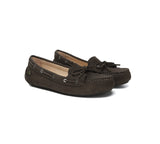 EVERAU® Women Leather Moccasin Loafers Classic Monty EVERAU