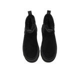 AUSTRALIAN SHEPHERD® UGG Boots Sheepskin Wool Elastic Band Platform Chelsie - UGG EXPRESS