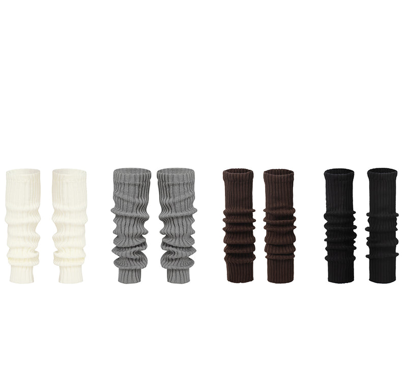 EVERAU® Women Stretchy Ribbed Knit Thick Leg Warmers